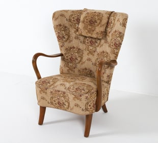 ALFRED CHRISTENSEN DANISH LOUNGE CHAIR