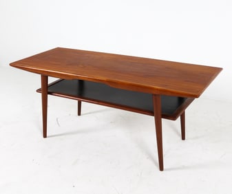DANISH TEAK COFFEE TABLE C. 1960S