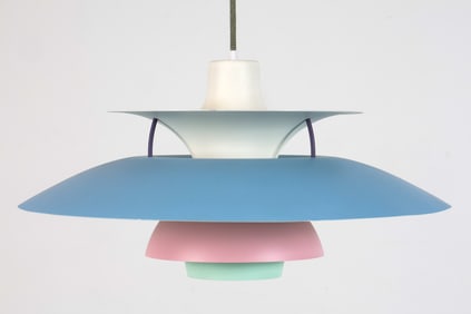 POUL HENNINGSEN SAUCER PENDANT LIGHT C. 1960S