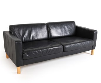 DANISH LEATHER SOFA