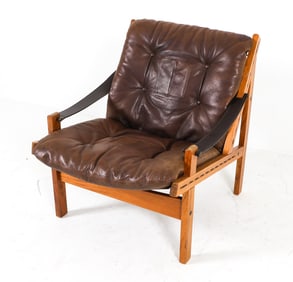 TORBJORN AFDAL 'HUNTER' LOUNGE CHAIR C. 1970