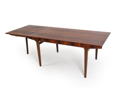 JOHANNES ANDERSEN ROSEWOOD EXTENDING DINING TABLE