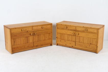 SVEN LARSSON STYLE SCANDINAVIAN PINE SIDEBOARDS