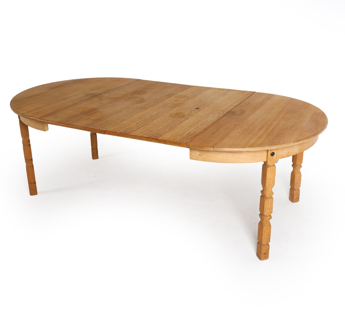 HENNING KJAERNULF STYLE DANISH OAK DINING TABLE (1 of 19)