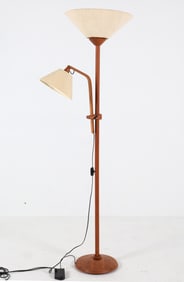 DANISH TEAK FLOOR LAMP C. 1970S