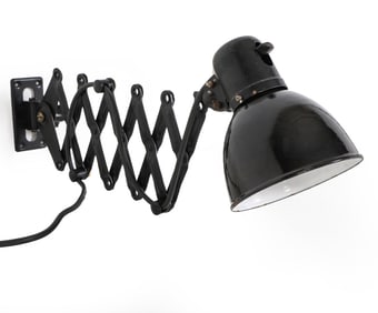 VINTAGE SCANDINAVIAN ARCHITECT SCISSOR WALL LAMP