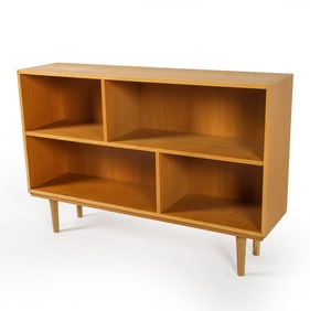 DANISH OAK BOOKCASE C. 1960S
