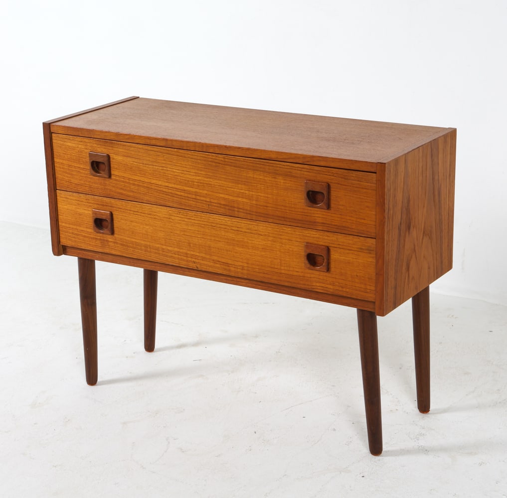 KAI KRISTIANSEN STYLE DANISH TEAK SIDE CHEST 1960S (1 of 16)