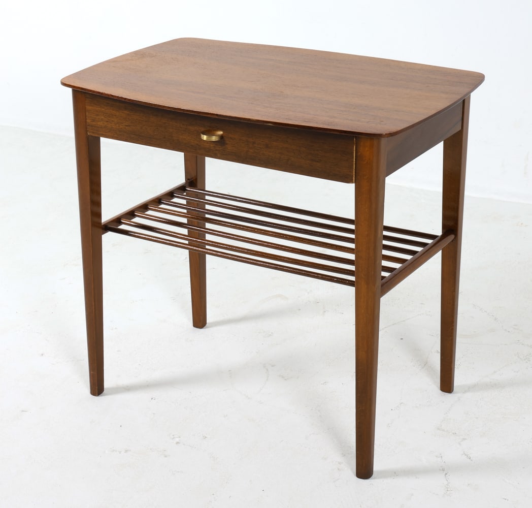 DANISH TEAK SIDE TABLE C. 1960S (1 of 18)