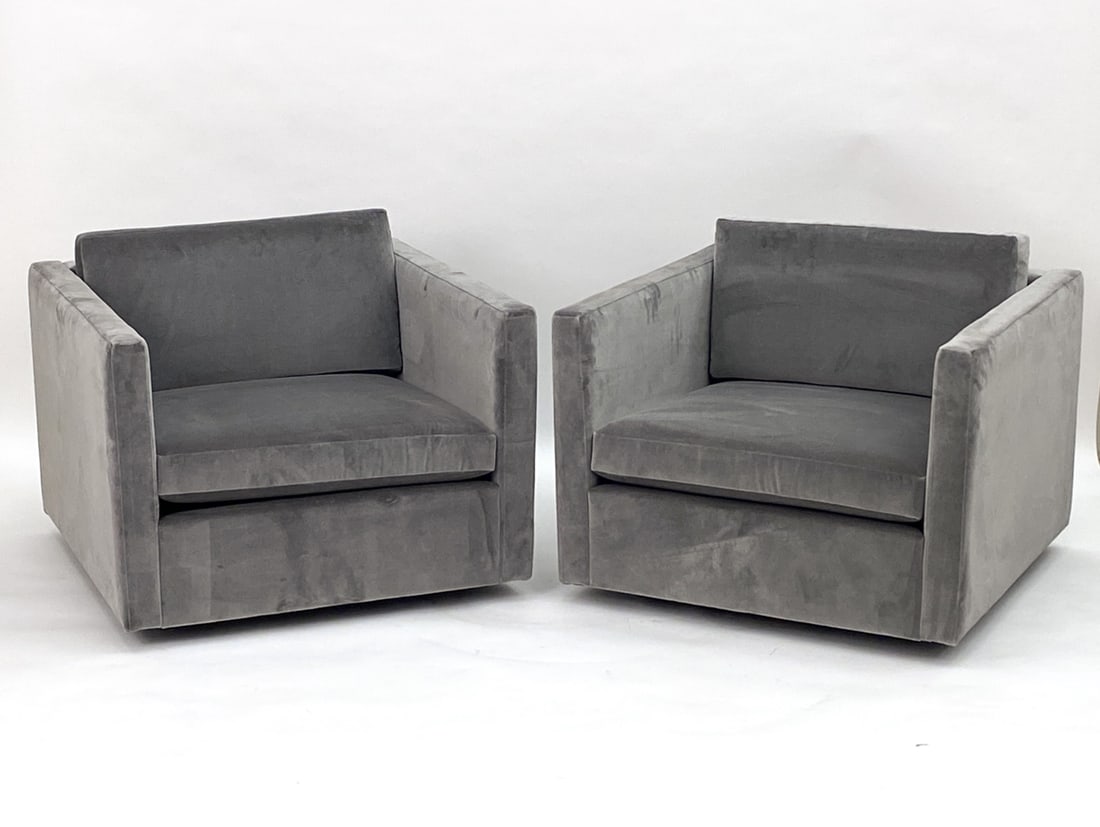 CHARLES PFISTER FOR KNOLL CUBE CHAIRS