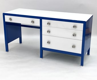 NORMAN BEL GEDDES FOR SIMMONS METAL TANKER DESK