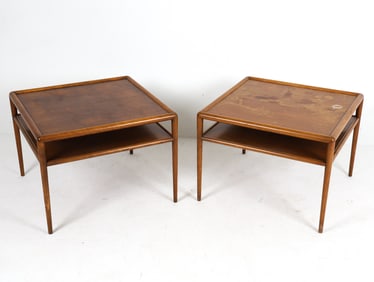 PAIR T.H. ROBSJOHN-GIBBINGS WIDDICOMB SIDE TABLES