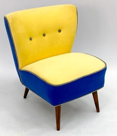 JAMES MONT STYLE COCKTAIL SLIPPER CHAIR