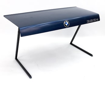 DAVID WIENER BMW 325E TRUNK TABLE/DESK