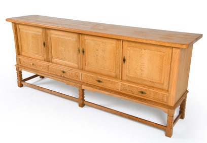 KJAERNULF STYLE DANISH OAK SIDEBOARD C. 1970S