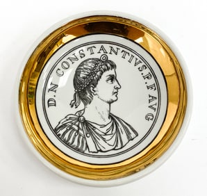 PIERO FORNASETTI VIDE POCHE PORCELAIN DISH
