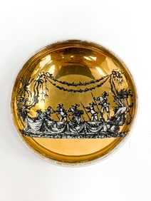 PIERO FORNASETTI VIDE POCHE PORCELAIN DISH