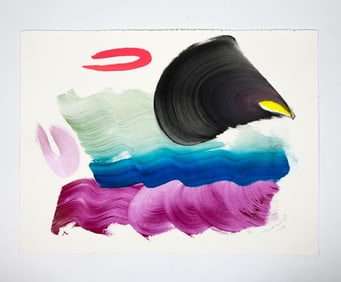 JOSEPH DRAPELL (CZECH, B. 1940) ABSTRACT ACRYLIC