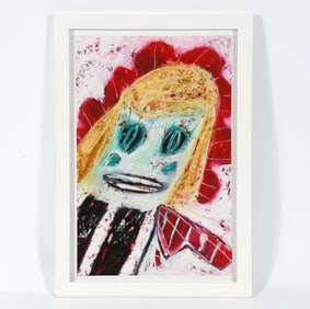 ADAM HANDLER (B.1986) POP ART RED RIDING HOOD MM/P