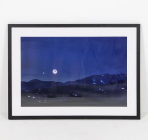 BOBBY SHEEHAN (20TH C.) NIGHT LANDSCAPE PHOTO