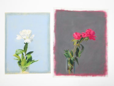 (2) STILL LIFE PASTEL PAINTINGS