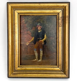 EDUARDO ZAMACOIS Y ZABALA (1841-1871) O/B PAINTING