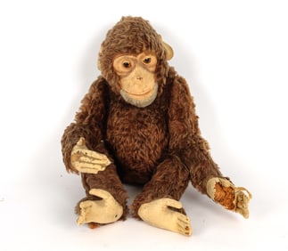 VINTAGE STEIFF JOCKO MONKEY C. 1940S