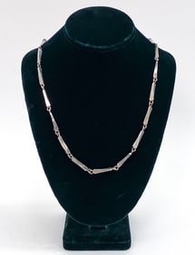 W. & S. SORENSEN DANISH STERLING NECKLACE