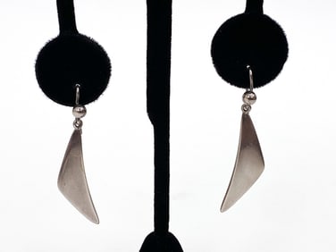 HANS HANSEN DANISH STERLING SILVER EARRINGS