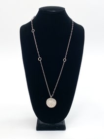 JEN BURRALL STERLING PENDANT NECKLACE
