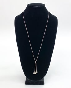 MARTHA SULLIVAN STERLING "SHELLS" NECKLACE