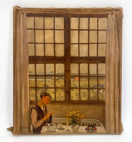 RUDOLF KOHTZ (1874-1945) INTERIOR VIEW