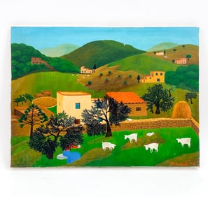 CHARLES ORLOFF 20TH C. O/C 1968