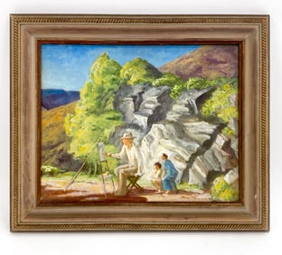 HELEN FARR SLOAN (1911-2005) O/B