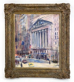 ANTHONY SPRINGER (1928-1995) NYC STOCK EXCHANGE