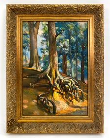 JUAN SEGURA FOREST TREES O/B 1922