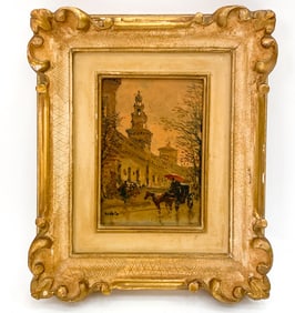 GIUSEPPE AMADIO RIVA (1861-1948) O/B