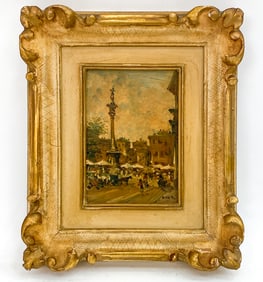 GIUSEPPE AMADIO RIVA (1861-1948) O/B