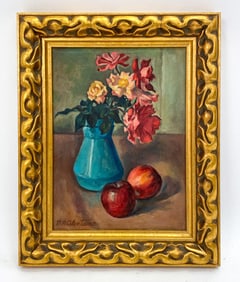 DANIEL R. CELENTANO (NY, 1902-1980) STILL LIFE O/C