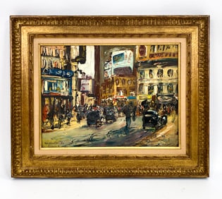 VINCENZO PIZZITOLA 20TH C. O/B