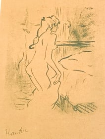 AFTER TOULOUSE-LAUTREC (1864-1901) LITHOGRAPH