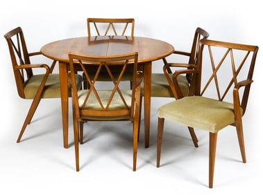 A. A. PATIJN ZIJLSTRA JOURE DINING TABLE & CHAIRS