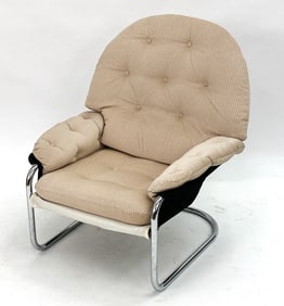 SCANDINAVIAN DUX CANTILEVER LOUNGE CHAIR C. 1970S