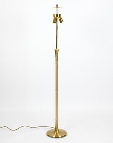 BM LEUCHTEN BRASS FLOOR LAMP C. 1980S