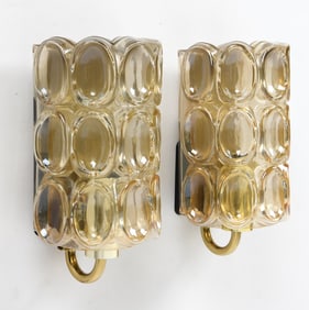 PAIR OF HELENA TYNELL FOR LIMBURG SCONCES C. 1970S