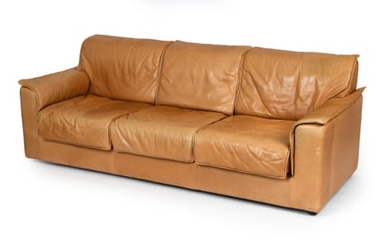 DE SEDE STYLE SWISS LEATHER SOFA