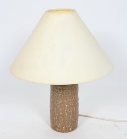 MID-CENTURY DANISH CERAMIC TABLE LAMP C. 1960S
