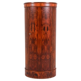 JOHANNES SORTH FOR NEXO ROSEWOOD PEDESTAL CABINET