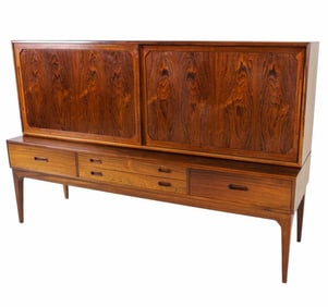 DANISH ROSEWOOD SIDEBOARD BY KAI KRISTIANSEN