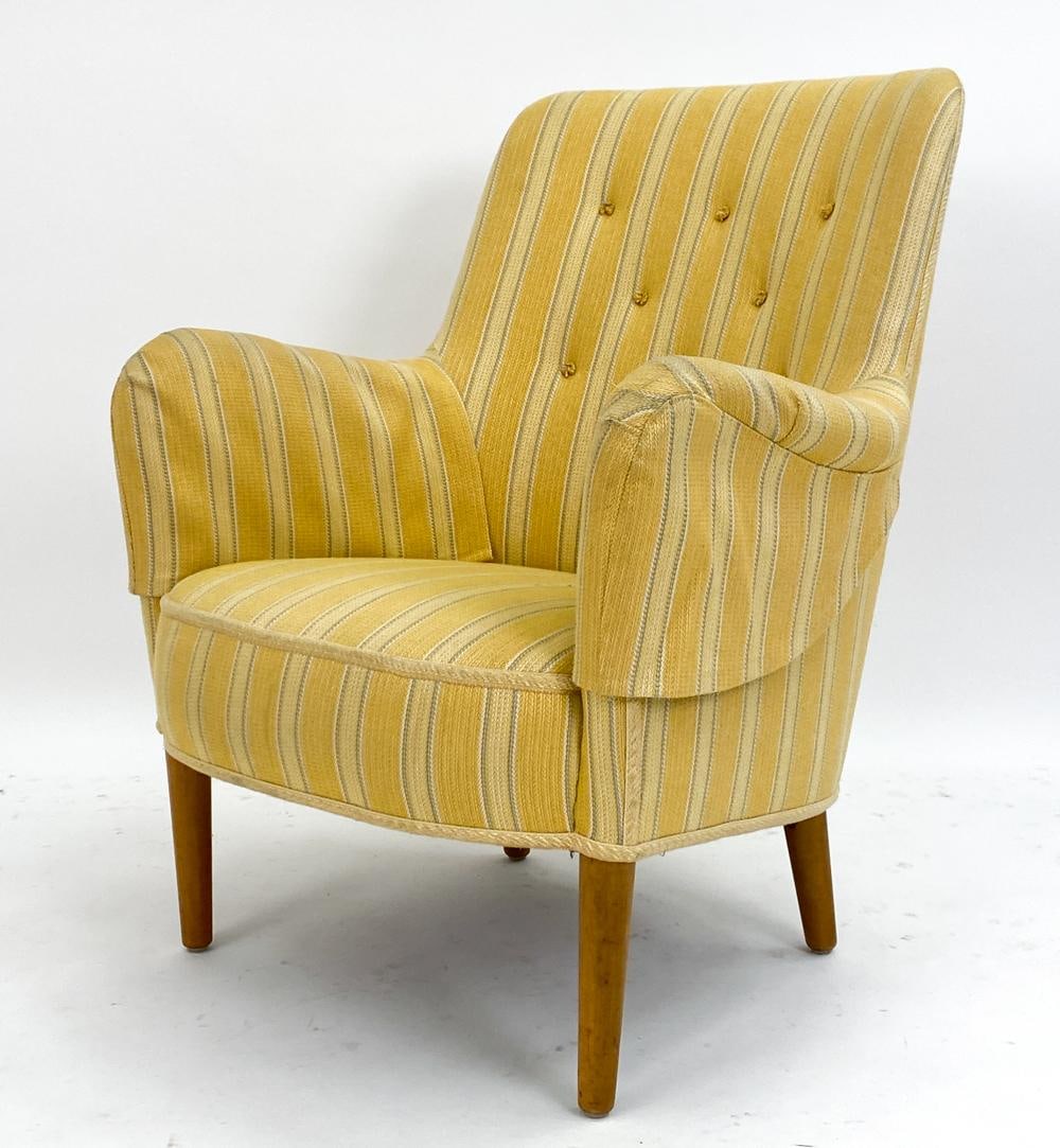 CARL MALMSTEN "SAMSAS" SWEDISH LOUNGE CHAIR (1 of 12)